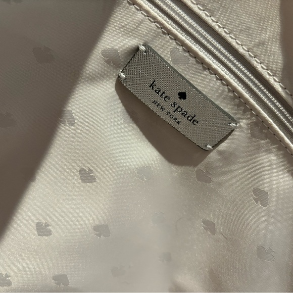 Silver Sparkle Kate Spade Tote - Picture 3 of 8